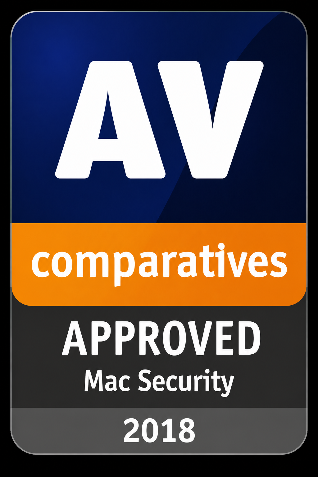 AV-Comparatives Approved Mac Security 2018 award