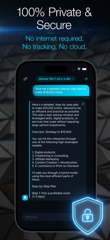 Keep your conversation on your device