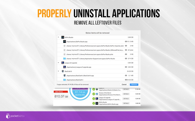 Review an app and its associated files together